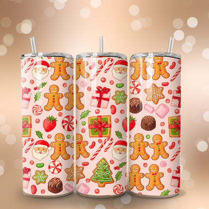 Gingerbread Christmas Tumbler