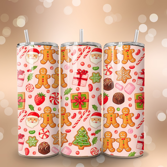 Gingerbread Christmas Tumbler