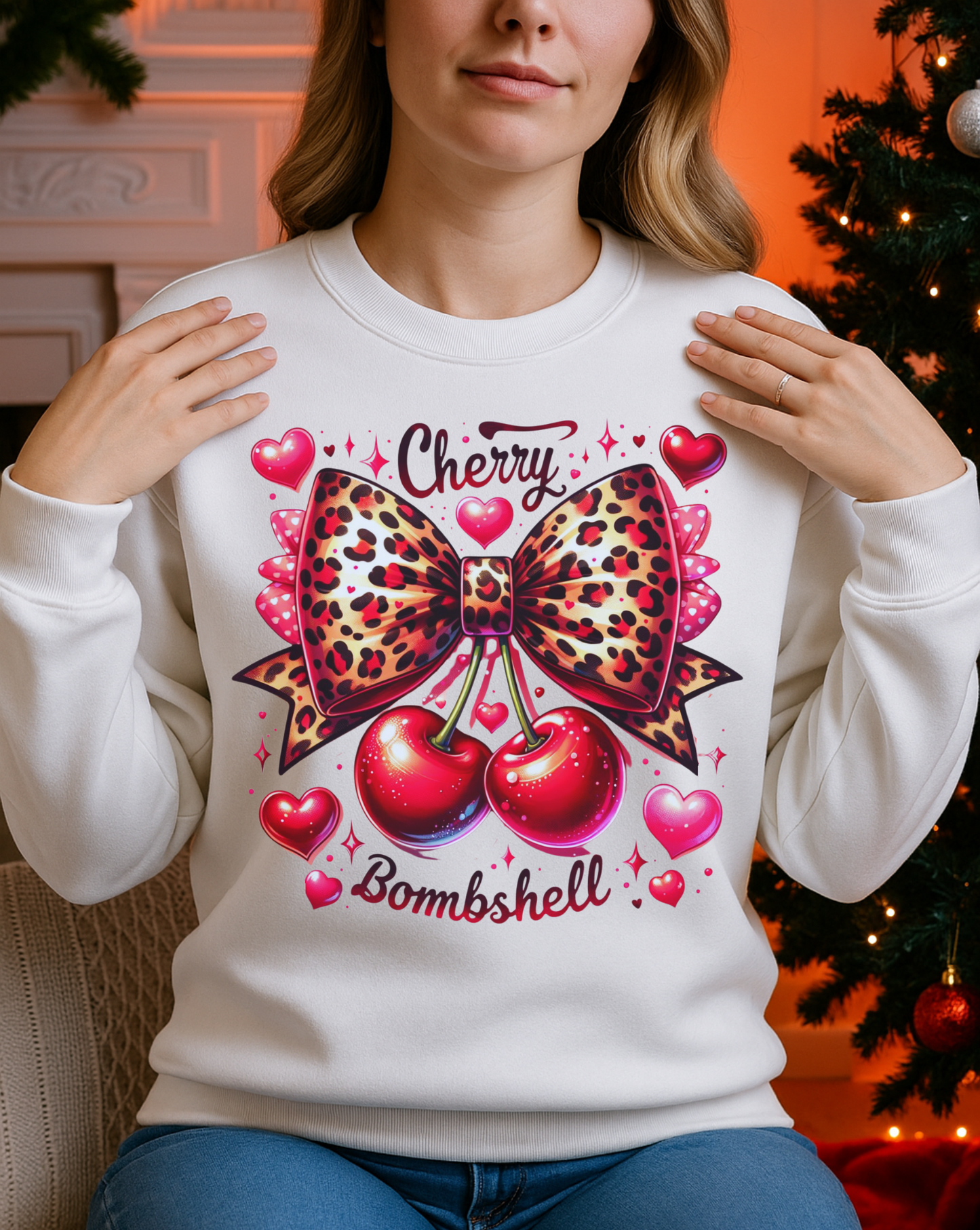 Cherry Bombshell Sweatshirt