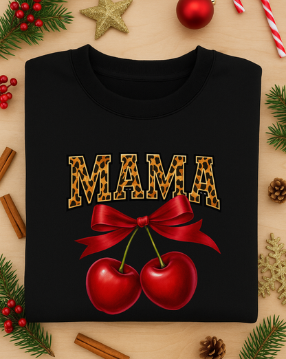 Cute Leopard MaMa Sweater