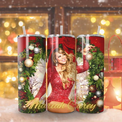 Christmas Queen Glitter Cup