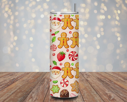 Gingerbread Christmas Tumbler